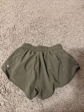 lululemon athletica Olive Green Athletic Shorts